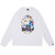 A BATHING APE &times; F.C.R.B. 19SS L/S APE HEAD TEE WHITE画像