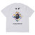 A BATHING APE &times; F.C.R.B. 19SS BACK EMBLEM TEE WHITE画像