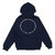 Fragment Design &times; retaW Circle Logo Hoodie NAVY画像