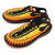 KEEN MEN UNEEK FLAT Vibrant Yellow/Flame 1020796画像