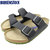 BIRKENSTOCK ARIZONA SFB BIRKO-FLOR Desert Soil Black 1005714画像