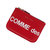 COMME des GARCONS Huge Logo Coin Case RED画像