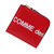 COMME des GARCONS Huge Logo Wallet RED画像