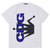 CDG COMME des GARCONS &times; STUSSY T-SHIRT WHITE画像