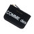 COMME des GARCONS Huge Logo Wallet BLACK画像