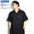 RADIALL MOJITO OPEN COLLARED SHIRT S/S -BLACK-画像