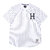 HUF BRON HENLEY SHIRT WHITE画像