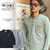 CRIMIE HENLEY NECK 7TH SLEEVE VINTEGE SHIRT CR01-01K3-CS01画像
