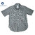 POST OVERALLS 2214S S/S E-Z CRUZ GINGHAM CHECK SHIRTING SHIRT black画像