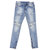 mnml M1 STRETCH DENIM PANTS INDIGO BLUE画像