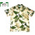 TWO PALMS GINGER RAYON HAWAIIAN SHIRTS cream画像
