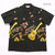 STAR OF HOLLYWOOD BROAD COTTON S/S OPEN SHIRT "ROCK'NROLL GUITAR" SH38117画像