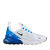 NIKE AIR MAX 270 WHITE/BLACK-PHT BLUE-PR PLTNM AH8050-110画像
