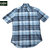 GITMAN VINTAGE S/S MADRAS B.D. SHIRTS blue画像
