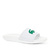 LACOSTE CROCO SLIDE 119 1 WHT/GRN CMA0018-082画像