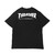 THRASHER HOMETOWN POCKET S/S TEE BLACK/WHITE TH8102EPT画像