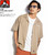 BEN DAVIS EMB COLORS SHIRT -BEIGE- G-9580034画像