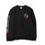 NUMBERS N.E. - FLEECE CREW BLACK画像