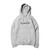 NUMBERS EMB. 3-D WORDMARK - FLEECE HOODIE HEATHER画像