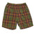 Supreme 19SS Plaid Velour Short BROWN画像