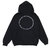 Fragment Design &times; retaW Circle Logo Hoodie BLACK画像