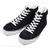 WAREHOUSE Lot 3401 HI CUT SUEDE SNEAKER BLACK画像