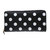 Wallet COMME des GARCONS POLKA DOTS PRINTED Long Wallet BLACK画像