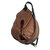 MARK HONORE COW LEATHER SWAGGY BAG brown画像