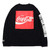 COCA-COLA BILLIONAIRE BOYS CLUB x ATMOS LAB BP COLA LS TEE BLACK BBC-COLA03画像
