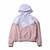 NIKE AS W NSW HRTG HOODIE SB ECHO PINK/BIRCH HEATHER/WHITE/ECHO PINK BV4957-682画像