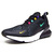NIKE AIR MAX 270 BLACK/FLASH CRIMSON/NOIR/POURPRE FLASH AH8050-023画像