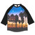 APPLEBUM Sunset Playground Raglan 3/4 Sleeve Tee画像
