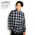 CLUCT L/S CHECK SHIRT -WHITE/BLACK- 03019画像