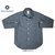 POST OVERALLS 3202 THE POST5 CHAMBRAY SHIRTS indigo画像
