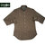 GITMAN VINTAGE L/S REGULAR FIT B.D. HERRINGBONE FLANNEL SHIRTS brown画像