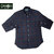 GITMAN VINTAGE L/S REGULAR FIT B.D. PLAID FLANNEL SHIRTS brown x green画像