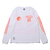 Billionaire Boys Club BOX L/S T-SHIRT WHITE/ORANGE BBCJP193T006画像