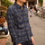 FOB FACTORY INDIGO NEL WORK SHIRT F3438画像