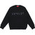 Supreme 19FW Fuck You Crewneck BLACK画像