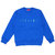 Supreme 19FW Fuck You Crewneck BRIGHT BLUE画像
