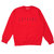 Supreme 19FW Fuck You Crewneck RED画像