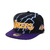 Mitchell & Ness LIGHTNING SNAPBACK LOS ANGELES LAKERS PATTERN BLACK 6HSSEF18026-LAL画像