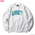 OBEY CREW NECK FLEECE "OBEY SPORTS CREW" (ASH GRAY)画像