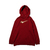 NIKE AS W NSW HOODIE BB OS SHINE TEAM RED/TEAM RED/METALLIC GOLD BV4987-677画像
