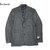 Southwick CAMBRIDGE HARRIS TWEED JACKET grey herringbone画像