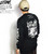 LEFLAH FALLS L/S TEE -BLACK-画像