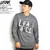 LEFLAH G-SPRAY STRIPE L/S TEE -CHARCOAL-画像