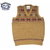 Jamieson's MK176V ALLOVER FAIRISLE V-NECK SLIPOVER medium brown mix画像