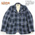 SUGAR CANE FICTION ROMANCE 21oz. WOOL CHECK CRUISER JACKET SC14539画像