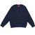 Supreme 19FW Small Box Crewneck NAVY画像